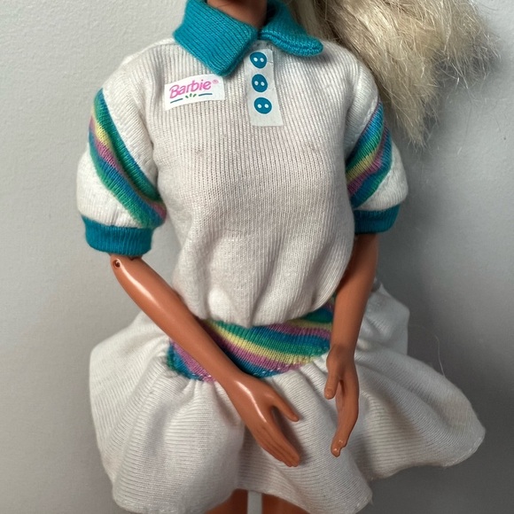 Vintage Barbie Doll with Tennis Barbie Outfit Collectible - Picture 4 of 9